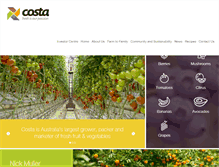 Tablet Screenshot of costagroup.com.au